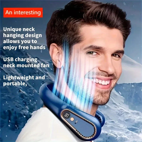 Portable Bladeless Hanging Neck Fan