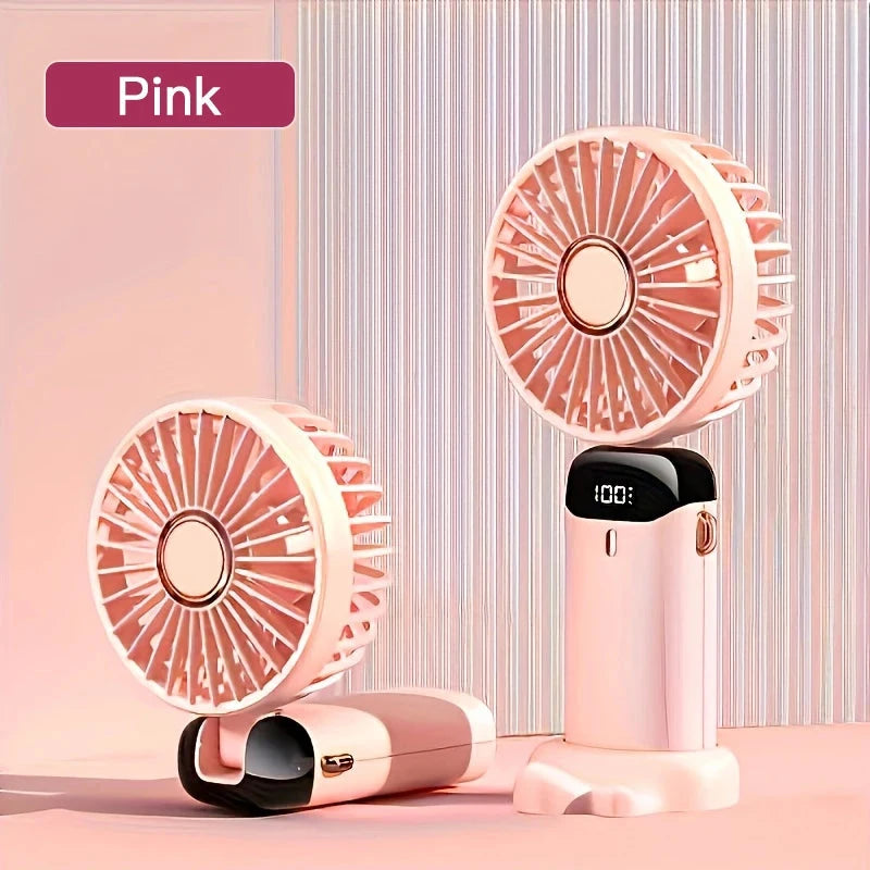 Portable Mini Fan With 6 Speeds