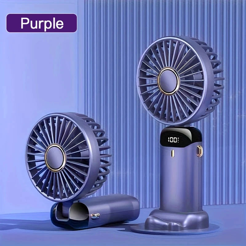 Portable Mini Fan With 6 Speeds